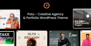 Potu Creative Agency & Portfolio WP Theme