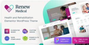 Renew Medical Physiotherapy & Rehabilitation Clinic Medical WP Theme