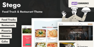 Stego Food Truck & Restaurant Theme