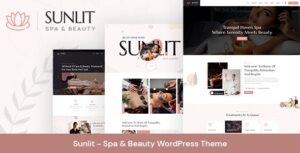 Sunlit Spa & Beauty WP Theme