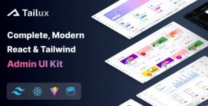 Tailux React Tailwind Admin Template