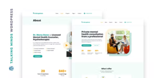 Talking Minds Psychotherapist WP Theme