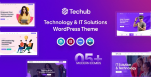 Techub Technology & IT Solutions WP Theme