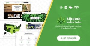 Tijuana Marijuana Dispensary & Medical WP Theme