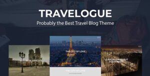 Travelogue Travel Blog WP Theme