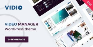 Vidio Video Manager WP theme