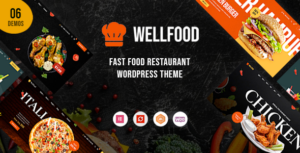 Wellfood Fast Food Restaurant WP Theme