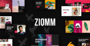Ziomm Creative Agency & Portfolio WP Theme