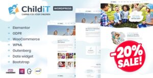Childit Kindergarten Elementor WP Theme