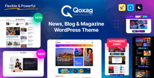 Qoxag WP News Magazine Theme