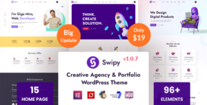 Swipy Creative Agency WP Theme