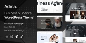 Adina Business & Finance WP Theme