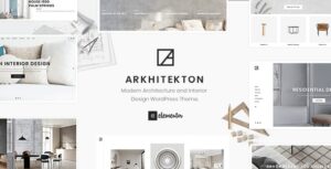Arkhitekton Modern Architecture and Interior Design WP Theme