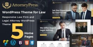 Attorney Press Lawyer WP Theme