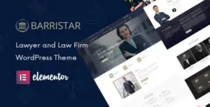 Barristar Law, Lawyer and Attorney WP Theme