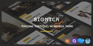 Bionick Personal Portfolio WP Theme