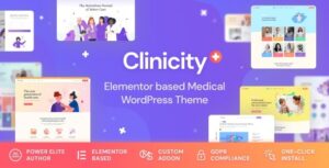 Clinicity Health & Medical Elementor Theme