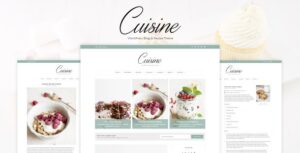Cuisine WP Blog & Recipe Theme