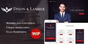 Dixon & Lamber Law Firm WP Theme