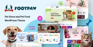 FootPaw Pet Store WP Theme
