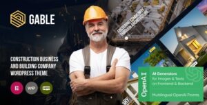 Gable Construction & Building WP Theme