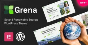 Grena Solar & Renewable Energy WP Theme