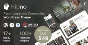 Hipno Psychology and Counseling WP Theme