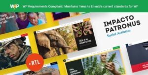 Impacto Patronus Petitions & Social Activism WP Theme