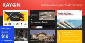 Kayon Building & Construction WP Theme