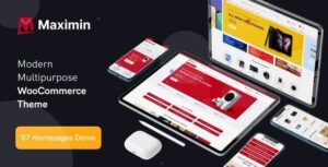 Maximin Modern Multipurpose WooCommerce Theme