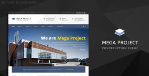 Mega Project Construction WP Theme