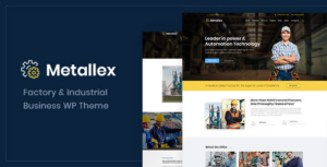 Metallex Industrial And Engineering WP Theme