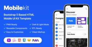 Mobilekit Bootstrap 5 Based HTML Template