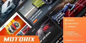 Motorix Car Repair, Shop & Detailing WP Theme