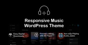Musik Responsive Music WP Theme