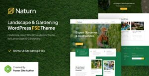 Naturn Landscape & Gardening FSE WP Theme