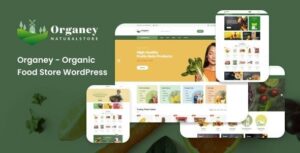 Organey Organic Food WooCommerce WP Theme
