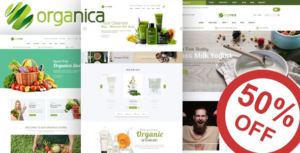 Organica Organic, Beauty, Natural Cosmetics, Food, Farm and Eco WPTheme