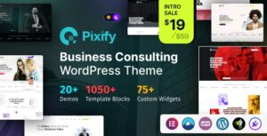 Pixify Business Consulting WP Theme