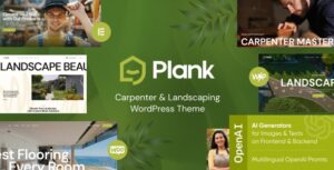Plank Carpenter & Landscaping WP Theme