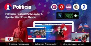 Politicia Politician & Speaker WP Theme