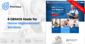 ProHauz Handyman & Plumber WP Theme