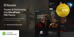 Randai Theater Entertainment WP Theme