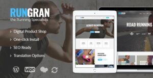 Run Gran Sports Apparel & Gear Store WP Theme