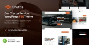 Shuttle Bus Charter Service FSE WP Theme