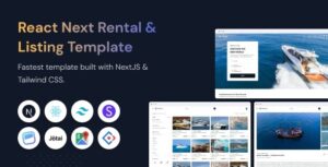 TripFinder React Next Rental, Travel & Listing Template