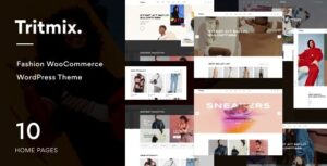 Tritmix Fashion Elementor WooCommerce Theme
