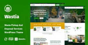 Wastia Waste Pickup And Disposal Services WP Theme
