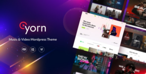 Yorn Music & Video WP Theme