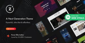 Zeen Next Generation Magazine WP Theme